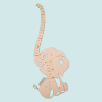Kinder-Messlatte „Elefant“ mit Personalisierung