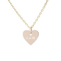 Herz Anhänger „Love“ – 585er Gold