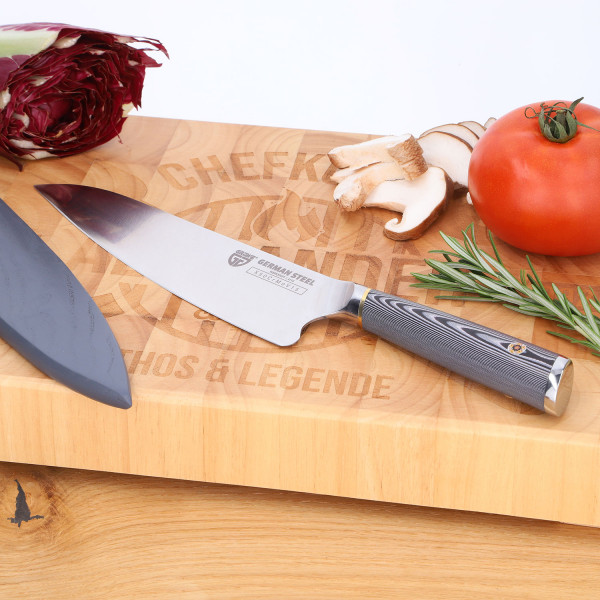 Küchenmesser aus Spezialstahl mit verziertem Griff – 20 cm Klinge