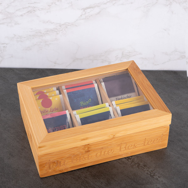 Teebox mit Gravur „Small“