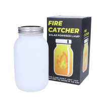 Laterne „Feuer im Glas“ – Solarbetrieben